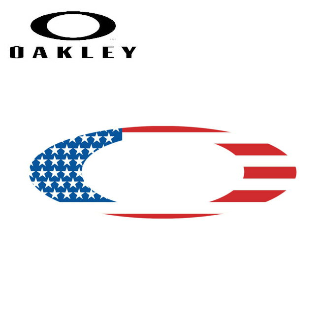 【まとめ買いクーポン配布中】 OAKLEY オークリー 9 Foundation Logo Sticker Flag 71 211-004-001 【ステッカー シール おしゃれ アウトドア】【メール便・代引不可】