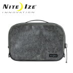 ●NITE-IZE ナイトアイズ RunOff Waterproof Medium Packing Cube ランオフ　ウォータープルーフ ミディアム　パッキングキューブ NI59039 【パッキングケース ポーチ トラベルバッグ 小物入れ 防水 TRU素材】