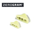 ●ZEROGRAM ゼログラム 蓄光 三角ストッパー2mm-5mm (8個set) 【テントアクセサリー/タープ/アウトドア/キャンプ】