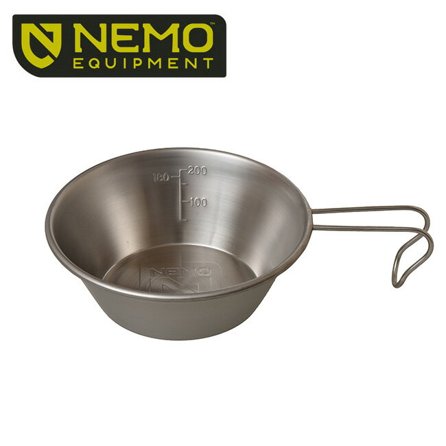 【まとめ買いクーポン配布中！】●NEMO Equipment ニーモ・イクイップメント NEMOシェラカップ NM-AC-SC 【 アウトドア キャンプ 調理 】