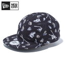 ●NEWERA ニューエラ ジェットキャップ ウィンターギア ブラック 12108458 【総柄プリント/アウトドア/ぼうし/撥水】