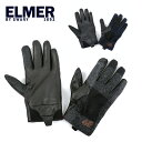 ●ELMER エルマー Buffalo Check / Sheep Leather with Conductive バッファローチェック/シープレザーウィズコンダクティブ EM403 【手袋 グローブ 羊革 アウトドア】