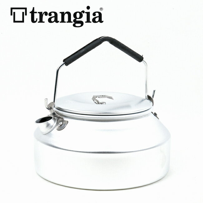 ●trangia トランギア ステンレスノブケトル0.9L TR-SN324 【やかん/調理/キャンプ/アウトドア】