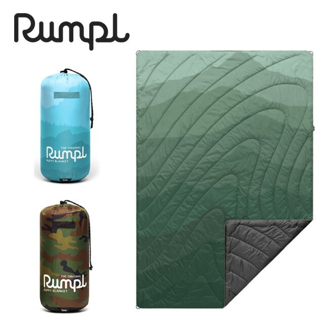 ●Rumpl ランプル ORIGINAL PUFFY BLANKET PRINTS 1 オリジナルパフィーブランケットプリント 3IP-RMP-201002 【アウトドア キャンプ 掛け布団 車中泊 膝掛】