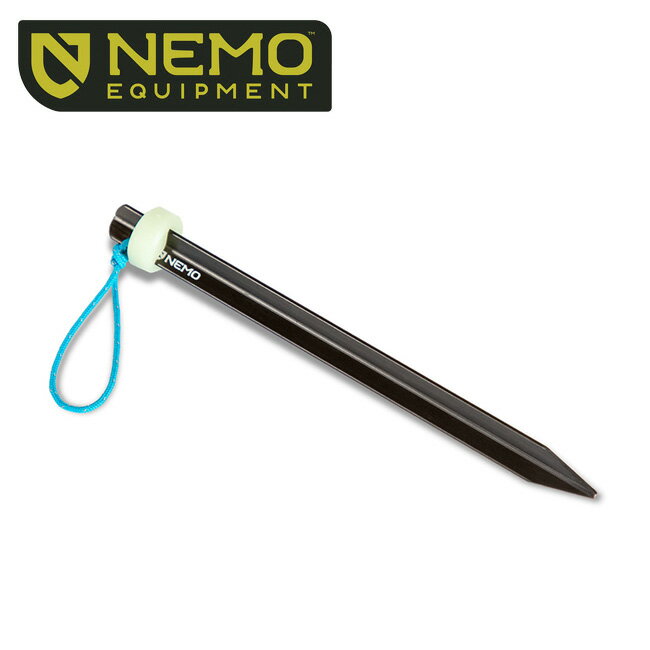 ●NEMO Equipment ニーモ・イクイップメント SWEEP STAKE スイープステーク 6本セット NM-AC-SPS 【ペグ テント タープ キャンプ アウトドア】【メール便・代引不可】