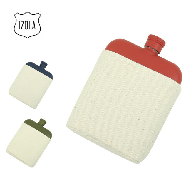 ڥݥۡIZOLA  Flask Canvas ե饹Х ڿ ܥȥ С  ȥɥ