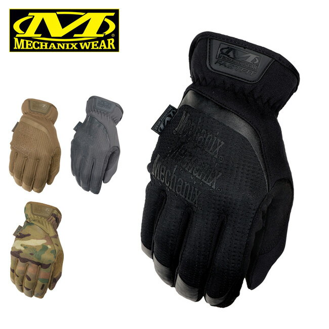 ●MechanixWear メカニクスウェア Tactical FAST FIT Glove タクティカルファーストフィットグローブ 【手袋 合成皮革 アウトドア キャンプ】【メール便・代引不可】