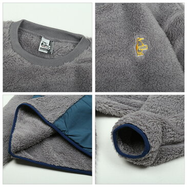 ●CHUMS チャムス Elmo Fleece Crew Top エルモフリースクルートップ CH04-1231 【アウトドア/アウター/長袖】