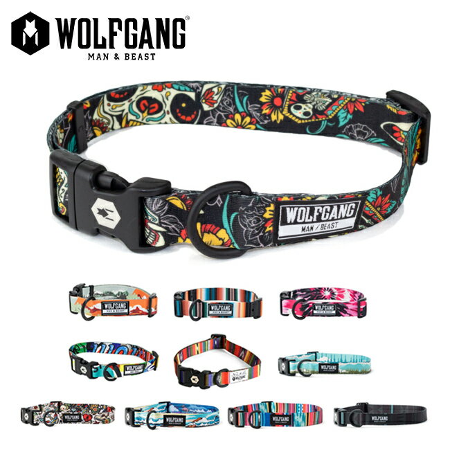 樂天商城 - 【9日20時〜16日1時59分限定クーポン配布中】●WOLFGANG MAN & BEAST ウルフギャング COLLAR L カラー WC-003 【犬 紐 アウトドア 散歩】【メール便・代引不可】