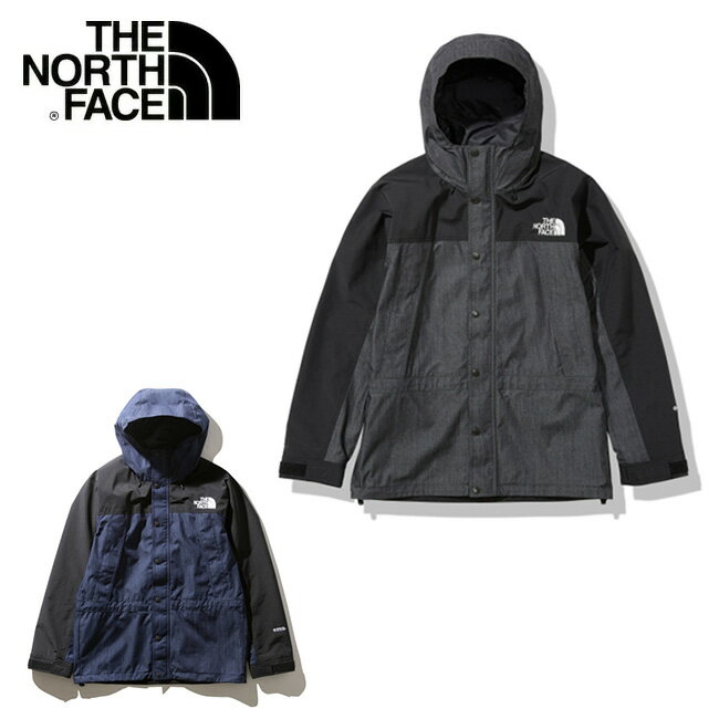 ●THE NORTH FACE ノースフェイス Mountain Light Denim Jacket マウンテンライトデニムジャケット NP12032 【日本正規品 アウター シェルジャケット ゴアテックス アウトドア】