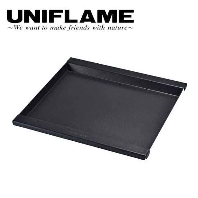 ●UNIFLAME ユニフレーム ファイアグリルフッ素鉄板 683101 【バーベキュー アウトドア キャンプ 調理】