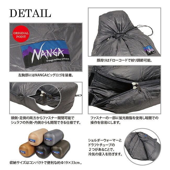 ��NANGA �ʥ� NANGA Original Schlaf 610 ���ꥸ�ʥ륷���� �쥮��顼 �� �����ȥɥ� ������ �л� ����ѥ��� ������ ���� �ޥߡ��� ���� ���꡼�ԥ󥰥Хå� �ɺ� ���� �����륷������ ��
