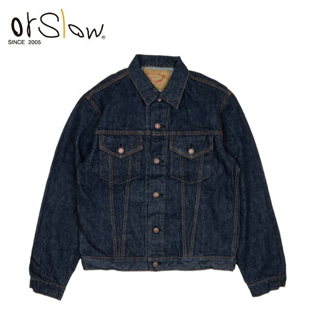 Orslow オアスロウ 60’S DENIM JACKET デニムジャケット 01-6005-81 【トップス/アウター/ユニセックス/Gジャン】