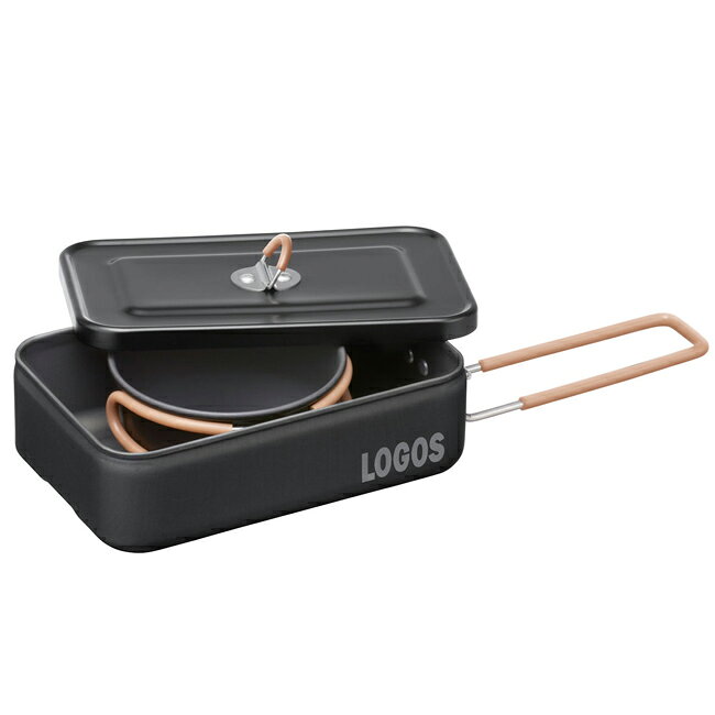 Highballの●LOGOS ロゴス クッカー・メスキットセット-BA 81280313 【アウトドア キャンプ BBQ 料理】｜アングル2