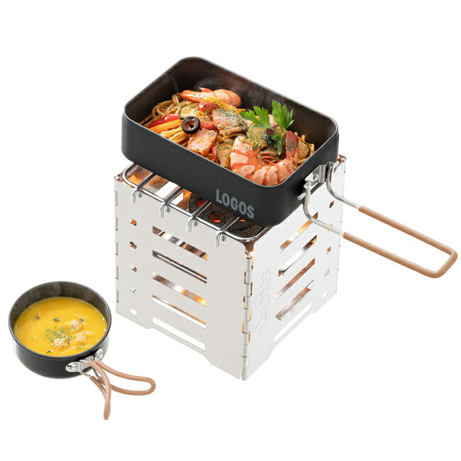 Highballの●LOGOS ロゴス クッカー・メスキットセット-BA 81280313 【アウトドア キャンプ BBQ 料理】｜アングル3