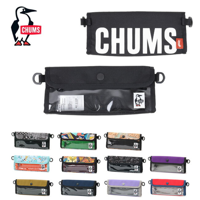 ●CHUMS チャムス Recycle CHUMS Clear Case S リサイクルチャムスクリアーケースS CH60-3292 