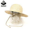 ●Mountain Research マウンテンリサーチ STRAW HAT ストローハット MTR3488 【帽子 麦わら アウトドア キャンプ】