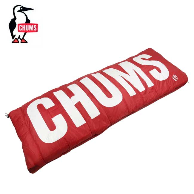 CHUMS チャムス Logo Slieeping Bag 10 RED ロゴスリーピングバッグ CH09-1251 【アウトドア 寝袋 シュラフ キャンプ】