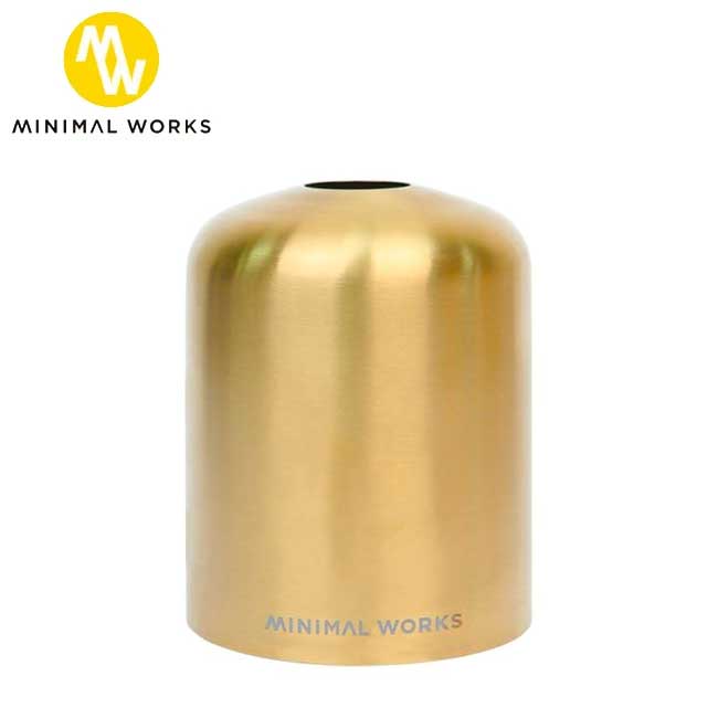 【エントリーでP10倍 9日20:00～16日1:59まで】 【まとめ買いクーポン配布中】MINIMAL WORKS ミニマルワークス GAS CANISTER MASK 450g ガスキャニスターマスク MGAC-CM114-GO0GL 【アウトドア…