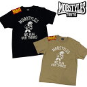 ●MOBSTYLES モブスタイルス BULL COLLEGE Tee ブルカレッジティー 