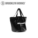 ●BROOKLYN WORKS ブルックリンワークス WATERPROOF FOLDING BUCKET L ウォータープルーフフォールディングバケツL 0824-020-300-013-B 