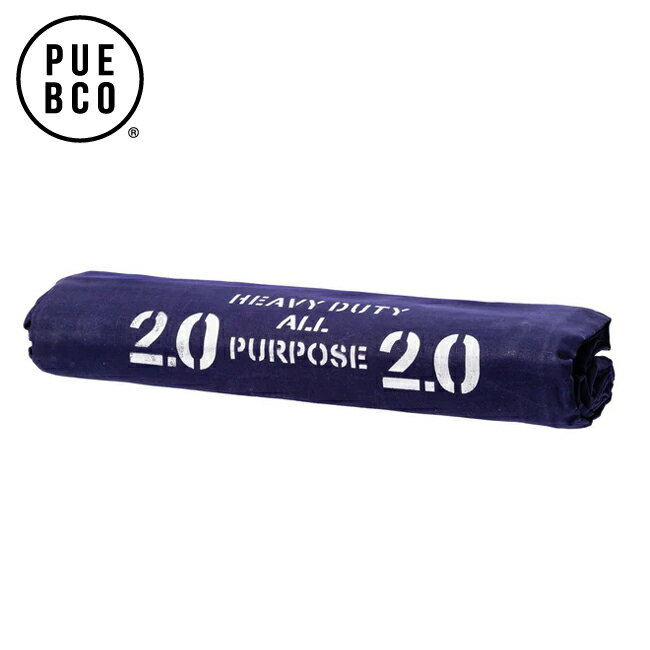 樂天商城 - 【9日20時〜16日1時59分限定クーポン配布中】●PUEBCO プエブコ TENT MAT 2.0×2.0 テントマット Navy Blue 105147 【 フットプリント キャンプ アウトドア 】