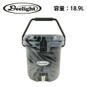 ●Deelight ディーライト Ice Bucket アイスバケツ 5ガロン ステンレス蛇口 【クーラーボックス ウォータージャグ 保冷 アウトドア キャンプ】