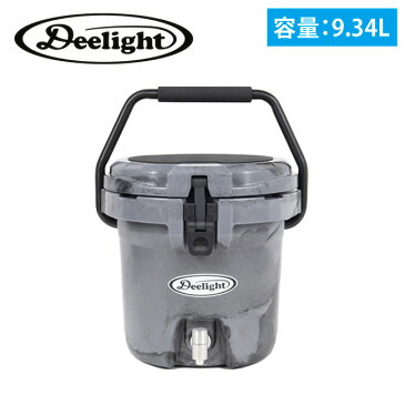 Deelight ディーライト Ice Bucket アイスバケツ 2.5ガロン ステンレス蛇口 【クーラーボックス/ウォータージャグ/保冷/アウトドア/キャンプ】