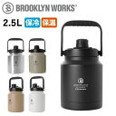 ●BROOKLYN WORKS ブルックリンワークス WATERJUG 2.5L ウォータージャグ2.5L 0222-022-200-013 【水筒 ボトル スポーツ アウトドア】