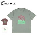 ●Teton Bros ティートンブロス TB Buffalotee バッファローティー TB231-810 【Tシャツ 半袖 トップス メンズ】【メール便 代引不可】