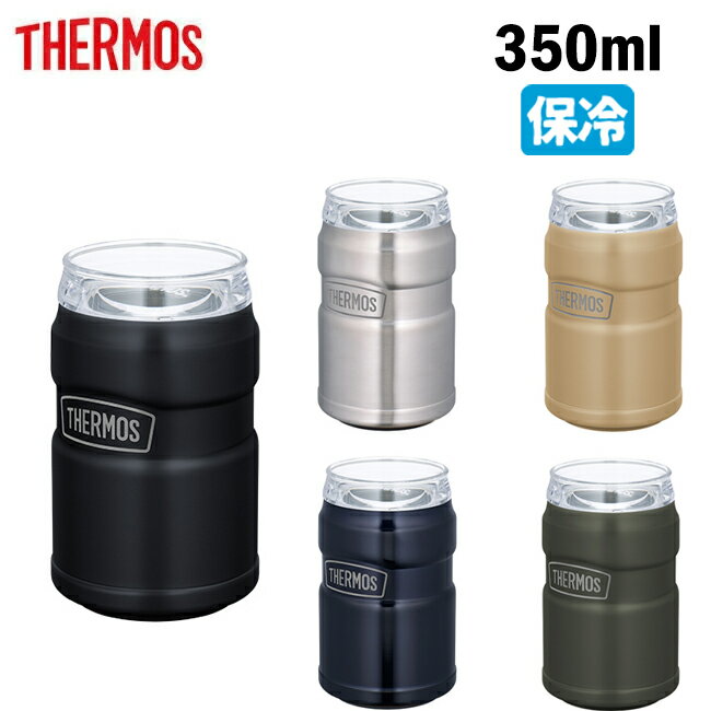 メーカー希望小売価格はメーカーカタログに基づいて掲載していますSpec ブランド名 THERMOS サーモス 商品名 保冷缶ホルダー 350ml缶用 メーカー型番 ROD-0021 サイズ (約)幅7.5cm×奥行7.5cm×高さ13.0cm※メーカーサイズ参照 カラー カーキ(KKI)ミッドナイトブルー(MDB)マットブラック(MTBK)ステンレス(S)サンドベージュ(SDBE) 詳細 &nbsp; 350ml缶すっぽり、おいしい温度を保つホルダー缶飲料のおいしい温度をキープ。飲み口を付ければタンブラーにも。インドアからアウトドアまで使える、オールラウンダーなアイテムです。・2wayタイプ　飲み口を付ければタンブラーに！ホットドリンクもOK！・真空断熱構造　真空断熱構造だから飲み頃温度をキープ。・保冷缶ホルダーの保冷力比較【容量】350ml缶用【本体重量】約0.2kg ------------------------------------------------------------ ※モニタやPC環境等により実物と多少色合いが異なって見える場合もございます。 ※外箱がある商品につきましては生産、運搬の過程上、商品の箱(外箱)に多少の汚れや、破れ等が生じる場合がございます。 予めご了承の上お買い求め頂きます様、よろしくお願いいたします。 ※パターン生地を使用している商品によってはパターン位置に個体差がございます。予めご了承下さい。 ※一部商品画像にメーカー提供画像を使用している商品もございますので、仕様が予告なく変更される場合がございます。 ※複数のショッピングモールで同時販売しておりますので、在庫切れになってしまう場合がございます。 厳重に注意し在庫システムで管理を行っておりますが、お買い上げいただいた商品が品切れになってしまう場合がございます。 また、人気商品に関しましても複数のお客様が一度に購入を行い、在庫の反映が間に合わずご購入できてしまう場合がございます。 その際はお客様には必ずご連絡をさせていただきますが、万が一入荷予定がない場合はキャンセルさせていただく場合がございます。 大変申し訳ございませんがあらかじめご了承ください。 ※メール便発送対象商品に関しましては、メール便規定料金にてお送りします。 ※ガス缶などをご使用いただく商品の場合、同メーカーのものをご使用いただくことを推奨しております。製品不良などが起こった場合、保証対象外となる場合がございます。 ------------------------------------------------------------