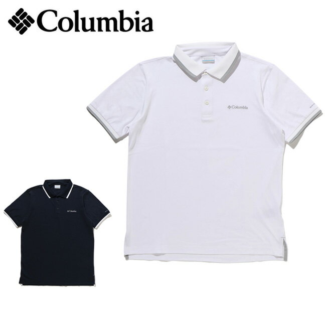 ●Columbia コロンビア Cove Dome Butte Solid Pique Polo コーブドームビュートソリッドピケポロ AE0412 【ポロシャツ/半袖/メンズ/吸湿速乾/UVケア】【メール便・代引不可】