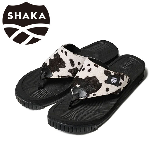 【エントリーでP10倍●9日20:00～16日1:59まで】●【まとめ買いクーポン配布中】SHAKA シャカ NAHOON BEACH COWHAIR ナフーンビーチカウヘアー SK-249 【サンダル レディース アウトドア ビーサン 日本正規品】