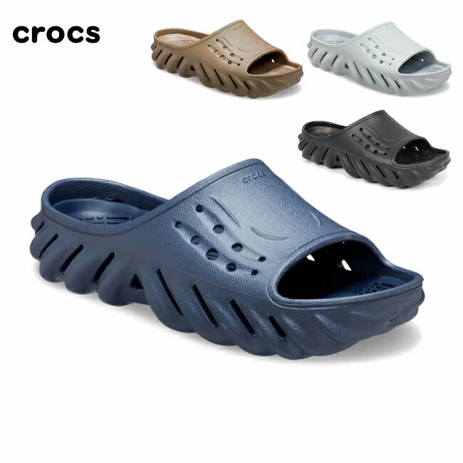 クーポン配布中●crocs クロックス ECHO SLIDE エコースライド 208170 【メンズ サンダル アウトドア】