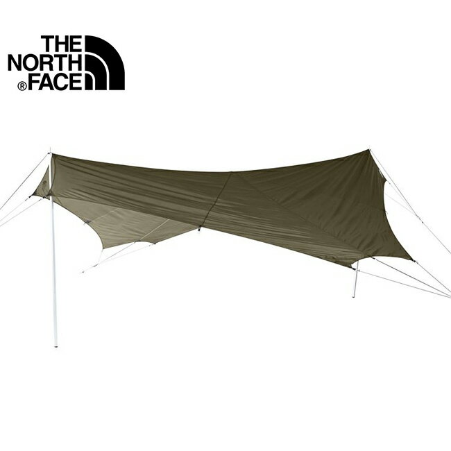 ●THE NORTH FACE ノースフェイス Nebula Tarp 6 ネブラタープ6 ニュートープグリーン NV22325 【日除け キャンプ アウトドア 日本正規品】