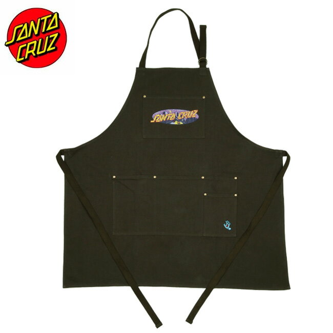 【まとめ買いクーポン配布中】 SANTA CRUZ サンタクルーズ Outdoor Oval Dot Apron アウトドアオーバルドットエプロン 502223981 【キッチン アウトドア 日曜大工 ファッション】