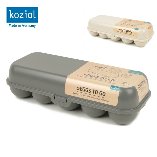 メーカー希望小売価格はメーカーカタログに基づいて掲載していますSpec ブランド名 KOZIOL コジオル 商品名 エッグボックス M メーカー型番 サイズ 横約27.5cm　幅約11.5cm　高さ約7cm※自社採寸のため、多少の誤差はご了承ください。 カラー BGAGY 詳細 &nbsp; 卵を持ち運ぶための必需品、エッグボックスです。【耐熱温度】100℃【耐冷温度】-20℃【素材】ポリプロピレン木材繊維 ------------------------------------------------------------ ※モニタやPC環境等により実物と多少色合いが異なって見える場合もございます。 ※外箱がある商品につきましては生産、運搬の過程上、商品の箱(外箱)に多少の汚れや、破れ等が生じる場合がございます。 予めご了承の上お買い求め頂きます様、よろしくお願いいたします。 ※パターン生地を使用している商品によってはパターン位置に個体差がございます。予めご了承下さい。 ※一部商品画像にメーカー提供画像を使用している商品もございますので、仕様が予告なく変更される場合がございます。 ※複数のショッピングモールで同時販売しておりますので、在庫切れになってしまう場合がございます。 厳重に注意し在庫システムで管理を行っておりますが、お買い上げいただいた商品が品切れになってしまう場合がございます。 また、人気商品に関しましても複数のお客様が一度に購入を行い、在庫の反映が間に合わずご購入できてしまう場合がございます。 その際はお客様には必ずご連絡をさせていただきますが、万が一入荷予定がない場合はキャンセルさせていただく場合がございます。 大変申し訳ございませんがあらかじめご了承ください。 ※メール便発送対象商品に関しましては、メール便規定料金にてお送りします。 ※ガス缶などをご使用いただく商品の場合、同メーカーのものをご使用いただくことを推奨しております。製品不良などが起こった場合、保証対象外となる場合がございます。 ------------------------------------------------------------