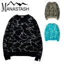 ●MANASTASH マナスタッシュ LITHIUM CREWNECK SWEAT リチウムクルーネックスウェット 792-3232019 