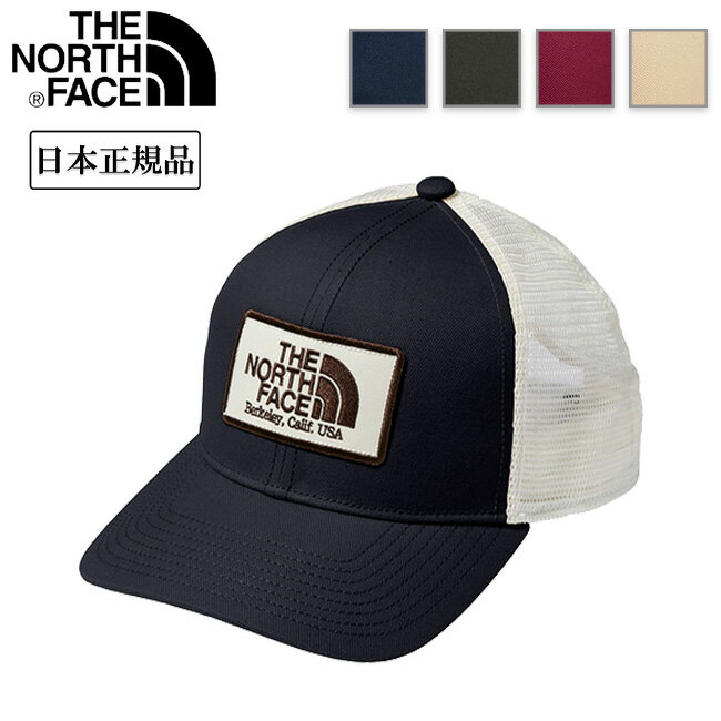 【24日〜30日限定クーポン配布中】●THE NORTH FACE ザ・ノース・フェイス Trucker Mesh Cap トラッカーメッシュキャップ NN02443 【 日本正規品 帽子 雑貨 ユニセックス アウトドア 】(4.0)