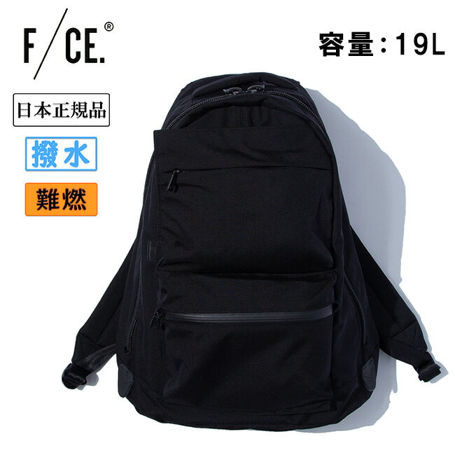 ●F/CE エフシーイー FR CORDURA NOMADIC 19L FRコーデュラノマディック19L Black FFR31241B0001 【正規品 FCE バックパック リュック カバン 撥水】