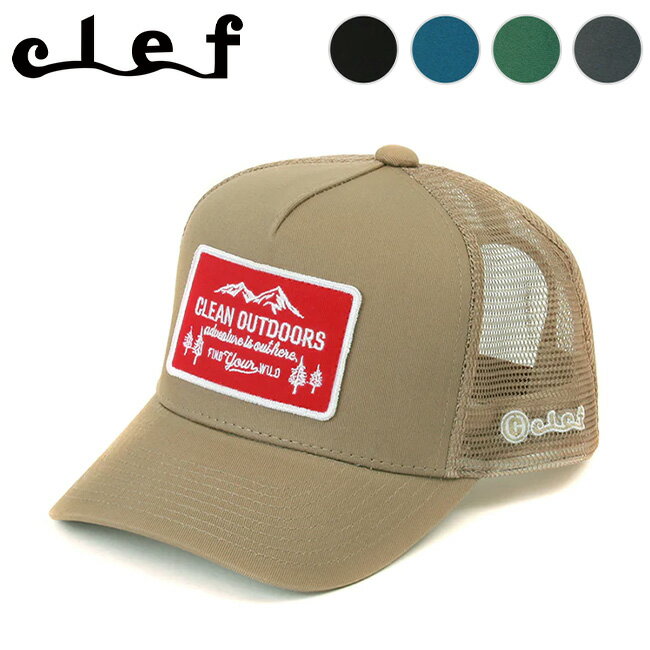 ●clef クレ LUMBERJACK MESH CAP ランバージャックメッシュキャップ RB3662 