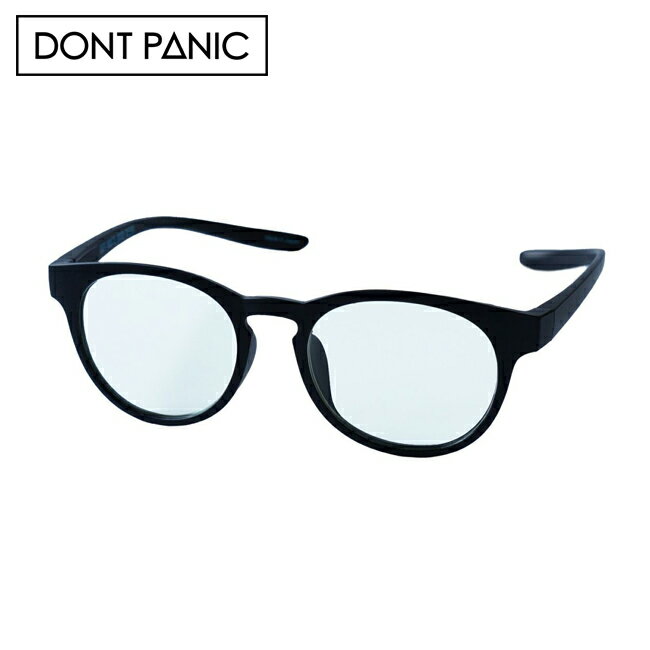 【4/4 20:00〜4/10 23:59限定クーポン配布中】●DONT PANIC ドントパニック BP-01 READING GLASSES BLUE LIGHT CUT リーディンググラシズブルーライトカット MATTEBLACK DPRBL01B1 【 老眼鏡 メガネ ブルーライトカット リサイクル アウトドア 】