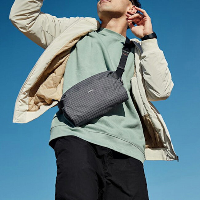 Highballの●bellroy ベルロイ Lite Sling ライトスリング BLLA 【 ボディバッグ ウエストポーチ 軽量 コンパクト 旅行 トラベル 耐水 耐久 アウトドア 】｜アングル2
