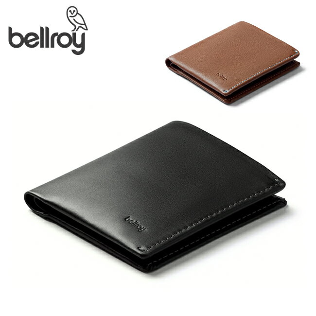 ●bellroy ベルロイ Note Sleeve ノートスリーブ WNSC 【 財布 コンパクト 二つ折り カード名刺 レザー RFID保護 スキミング防止 】