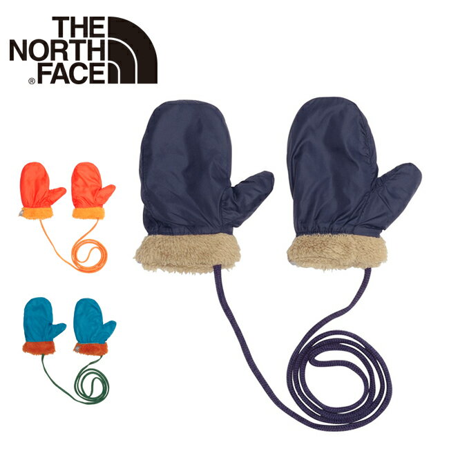 ●THE NORTH FACE ザ・ノース・フェイス Baby Reversible Cozy Mitt ベビーリバーシブルコージーミット NNB62430 【 赤ちゃん 手袋 撥水 防風 アウトドア 日本正規品 】【メール便・代引不可】