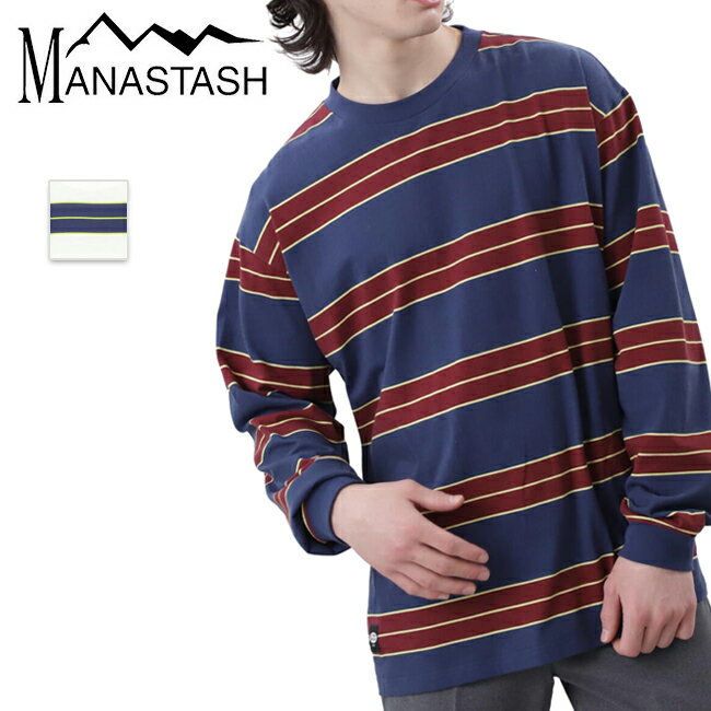 樂天商城 - 【9日20時〜16日1時59分限定クーポン配布中】●MANASTASH マナスタッシュ ABERDEEN L/S TEE アバディーンロングスリーブティー 792-4230011 【 長袖 トップス ロンT メンズ 】