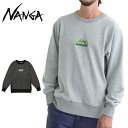 クーポン配布中●NANGA ナンガ LIFE IS A JOURNEY MT.BOX LOGO SWEATSHIRT マウントボックスロゴスウェットシャツ 【 トップス 長袖 ユニセックス アウトドア 】(4)