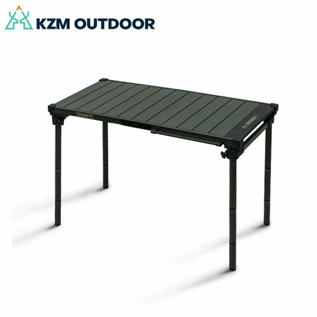 【2月4日～10日限定クーポン配布中】●KZM OUTDOOR カズミアウトドア フィールドトップテーブルS K23T3U02 【 KZMアウトドア 机 折畳式 コンパクト BBQ 収納 キャンプ 】