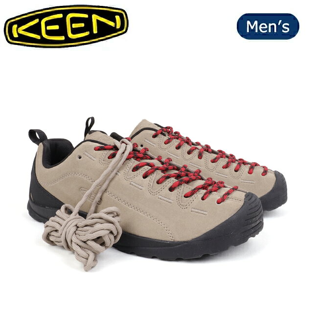 ●KEEN キーン JASPER ジャスパー Silver Mink 1002672 【 アウトドアスニーカー メンズ カジュアル アウトドア シティ ハイキング 】 【SS2506O】
