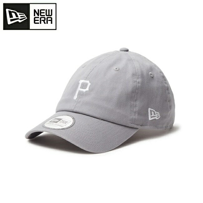 ●NEWERA ニューエラ カジュアルクラシック MLB Casual Classic ピッツバーグ・パイレーツ ミッドロゴ グレー 14388452 【 帽子 キャップ アウトドア イージースナップ ユニセックス 】